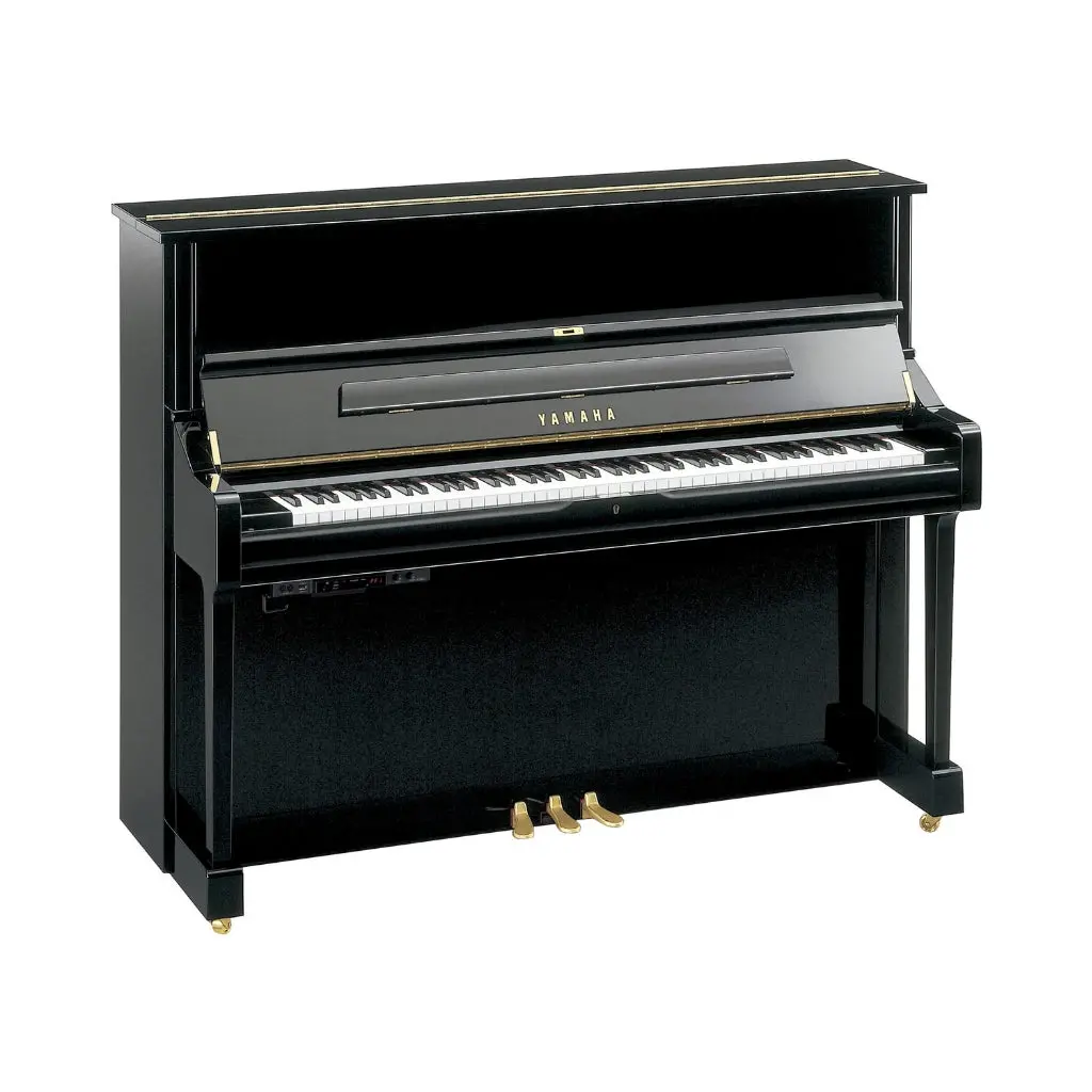 Yamaha Yus1ta3pe 121Cm Professional Upright Piano With Ta3 Transacoustic System In Polished Ebony 1