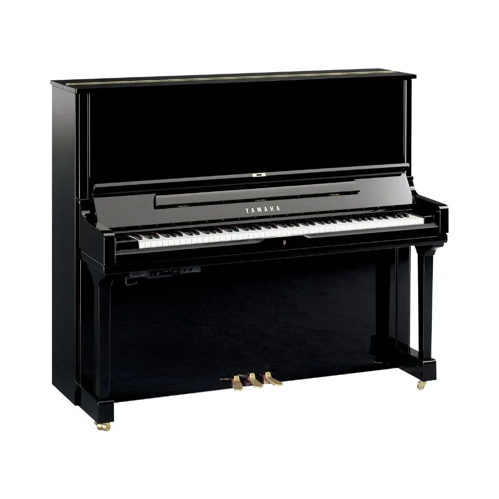 Yamaha Yus3ta3pe 131Cm Professional Upright Piano With Ta3 Transacoustic System In Polished Ebony 1