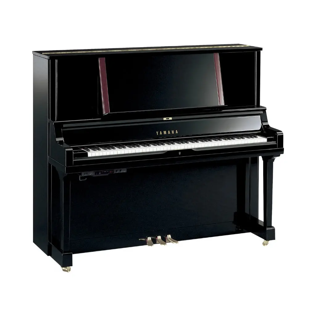 Yamaha Yus5ta3pe 131Cm Professional Upright Piano With Ta3 Transacoustic System In Polished Ebony 1