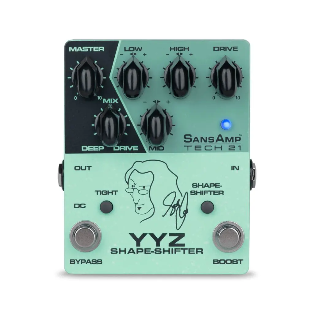 Tech 21 Sansamp Yyz Shape Shifter Geddy Lee Signature Pedal 1
