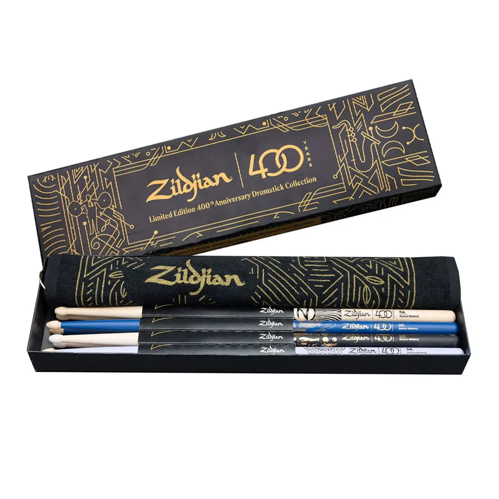 Zildjian Limited Edition 400Th Anniversary Drumstick Bundle 1