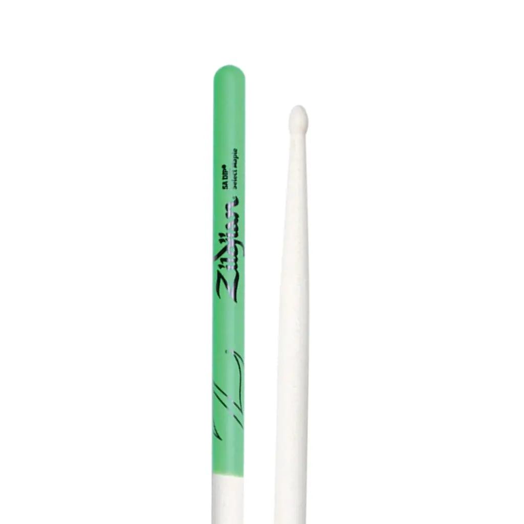 Zildjian 5A Maple Wood - Green Dip 1