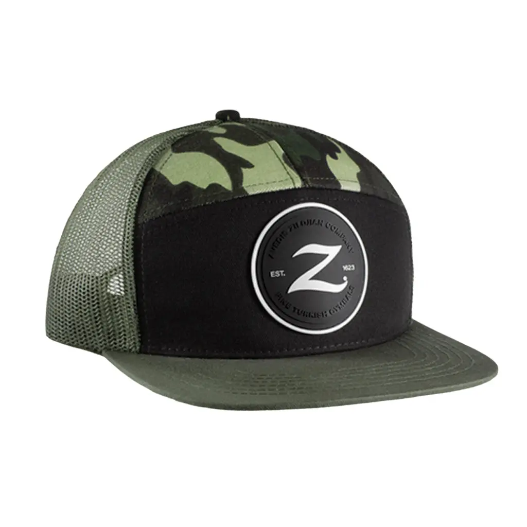 Zildjian Camo 7-Panel Trucker Hat 1