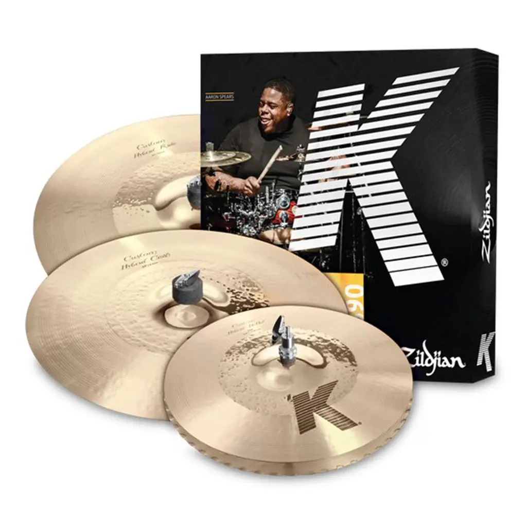 Zildjian K Custom Hybrid Cymbal Set - 14.25 ,17, 21 - Matched Set 1