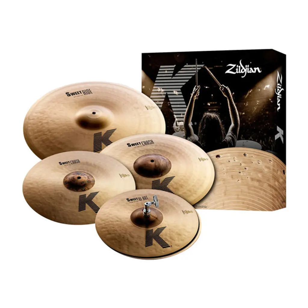 Zildjian K Sweet Cymbal Pack - 14" 16" 18" 21" 1