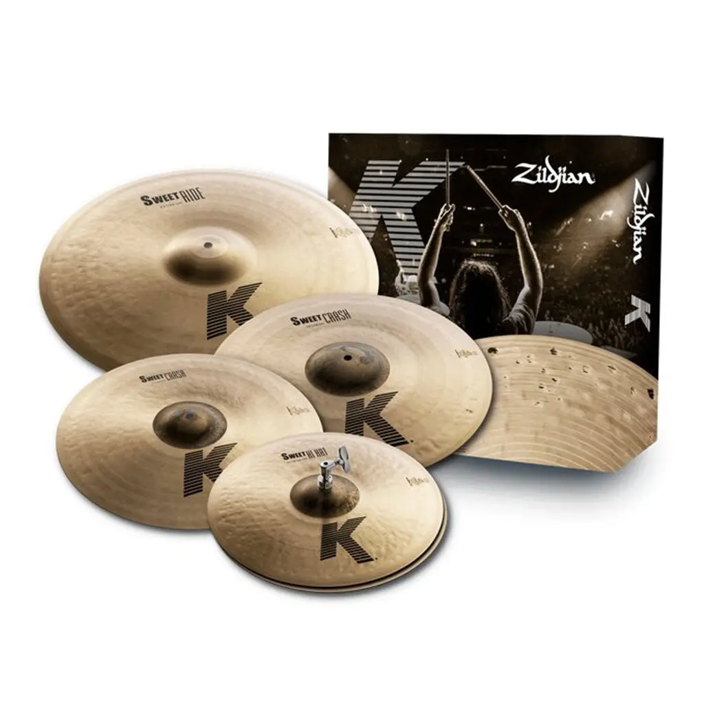 Zildjian K Sweet Cymbal Pack - 15" 17" 19" 21" 1