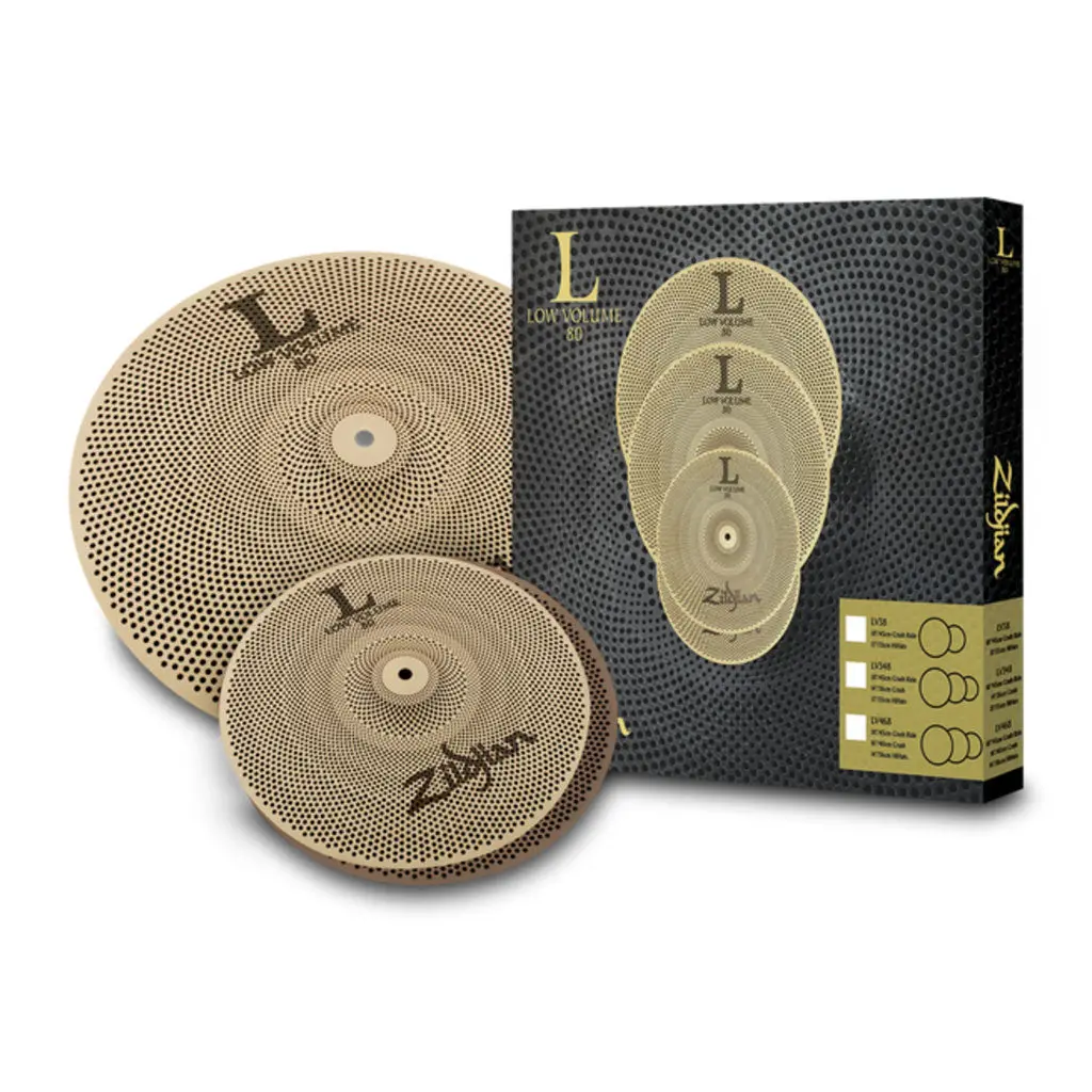 Zildjian L80 Low Volume Cymbal Pack - 13" & 18" 1