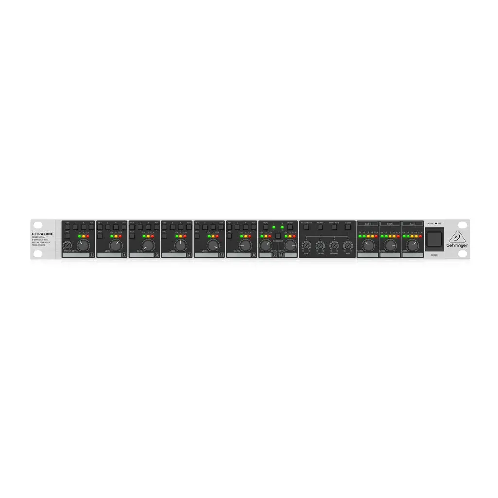 Behringer Zmx8210 V2 8 Chan. Zone Mixer 1