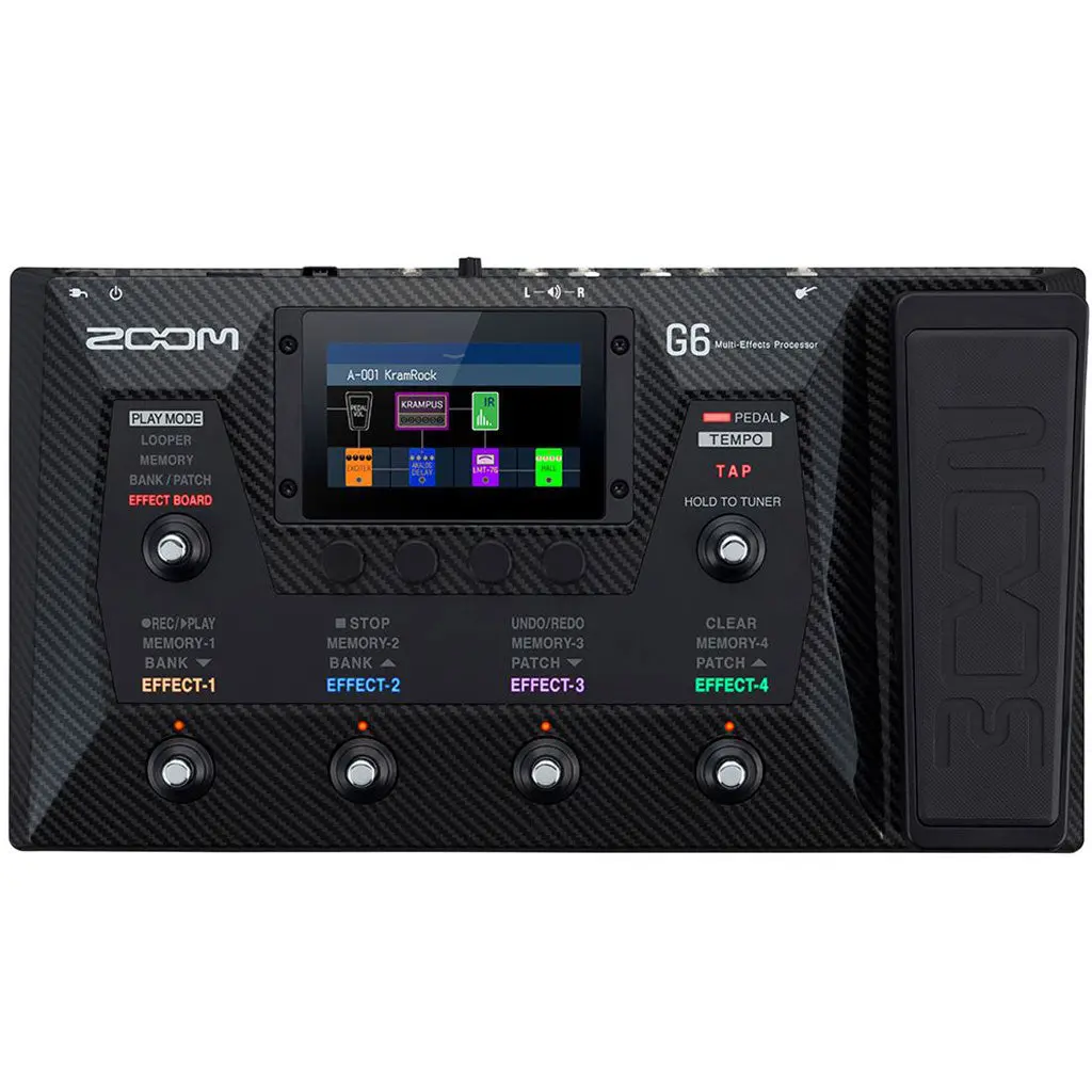 Zoom - G6 Multi-Effects Guitar Processor 1