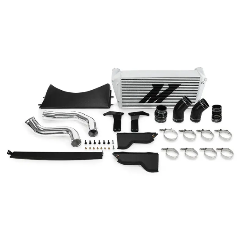 Mishimoto Silver Intercooler Upgrade Kit For 2013+ Dodge Ram 6.7L Cummins Diesel 1