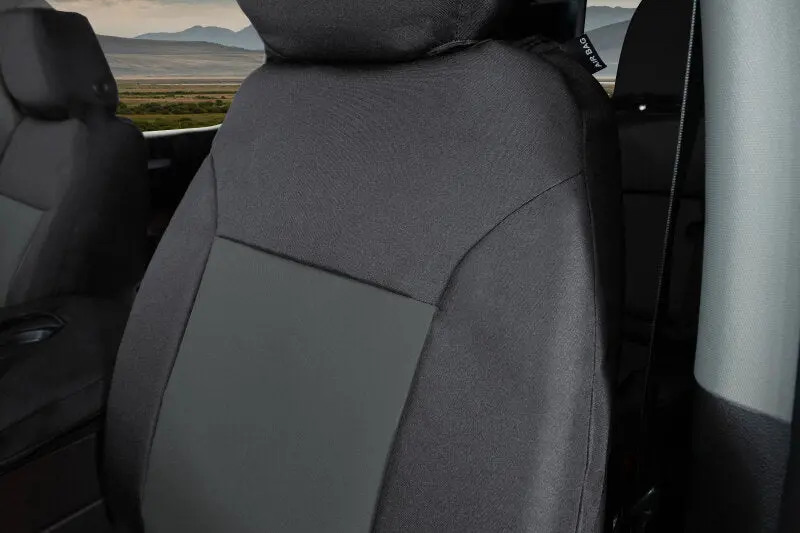 Covercraft 20-24 Toyota Highlander Endura Precisionfit Custom Front Row Seat Covers - Black/Charcoal 1