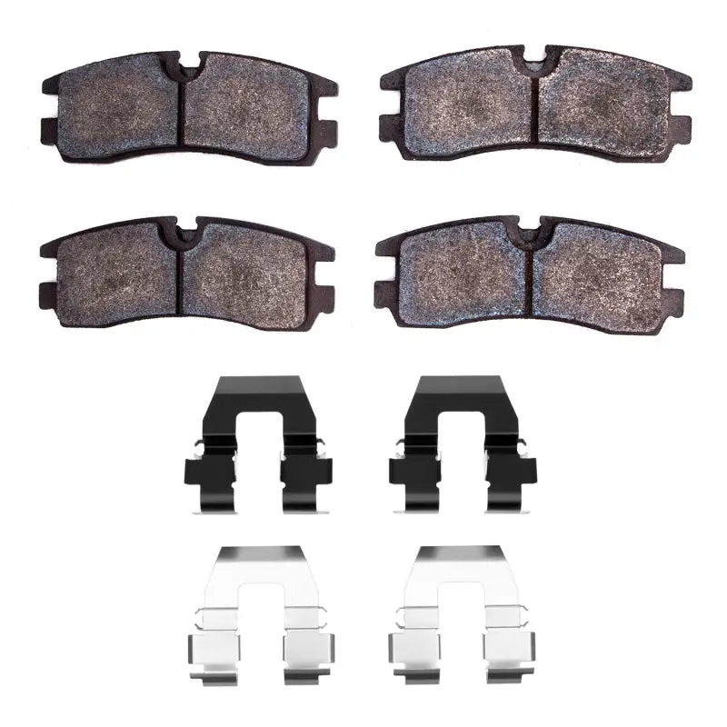 R1 Rear Brake Pad & Hardware Kit For 1998–2003 Cadillac Seville – Oe-Spec Optimum Performance 1