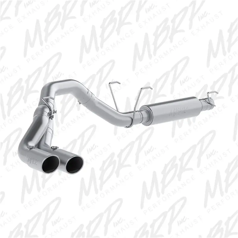 Mbrp Cat-Back Exhaust System For 2014–2016 Ram 2500/3500 6.4L – 4-Inch Aluminum Single-Side Dual-Outlet 1
