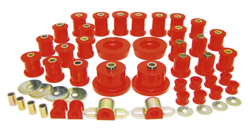 Prothane Total Suspension Bushing Kit For Mazda Miata – Red Polyurethane Components 1