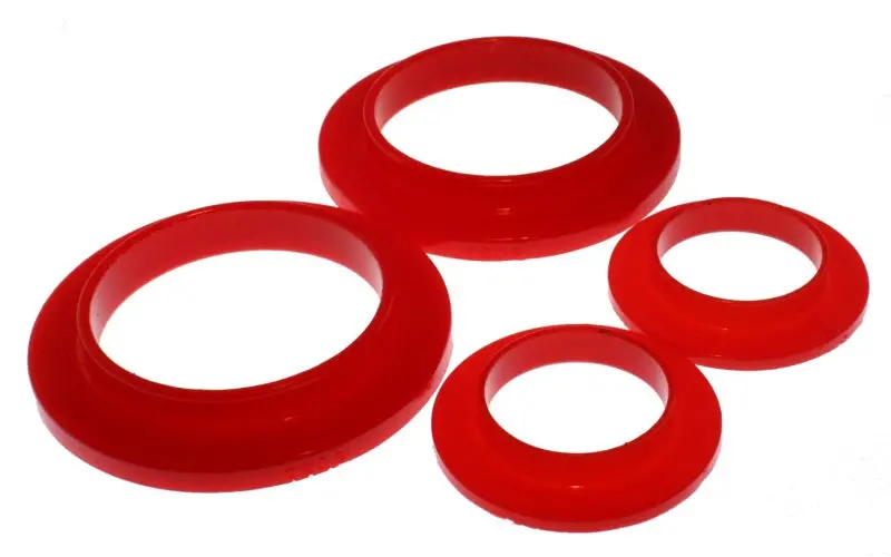 Energy Suspension Rear Spring Isolator Kit For 1979–2004 Ford Mustang Svo – Red Polyurethane 1