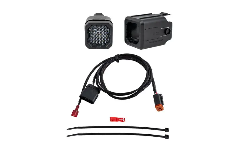 Diode Dynamics Hitchmount Led Pod Reverse Light Kit — C1 Sport Series, 4-Pin Wiring Harness Included 1