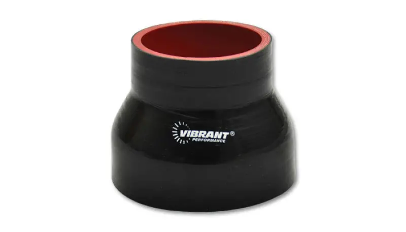 Vibrant Black Silicone Reducer Coupler: 3.00″ Id To 2.375″ Id × 3″ Length 1