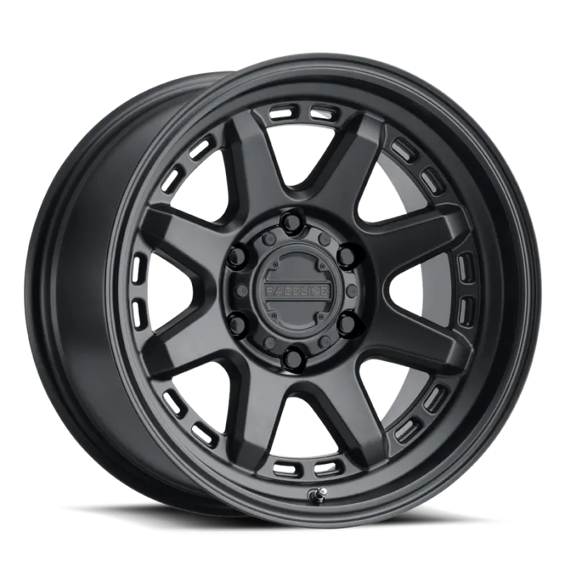Raceline 947B Scout 17X9In / 8X180 Bp / 18Mm Offset / 124.2Mm Bore - Satin Black Wheel 1