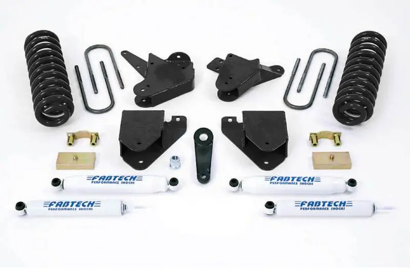 Fabtech 6-Inch Lift System With Performance Shocks For 1999–2000 Ford F-250/F-350 2Wd (Gas & 6.0L Diesel) 1