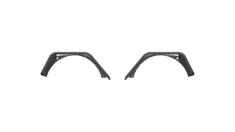Road Armor Stealth Rear Fender Flares For 2018–2020 Jeep Wrangler Jl – Textured Black Body Armor 1