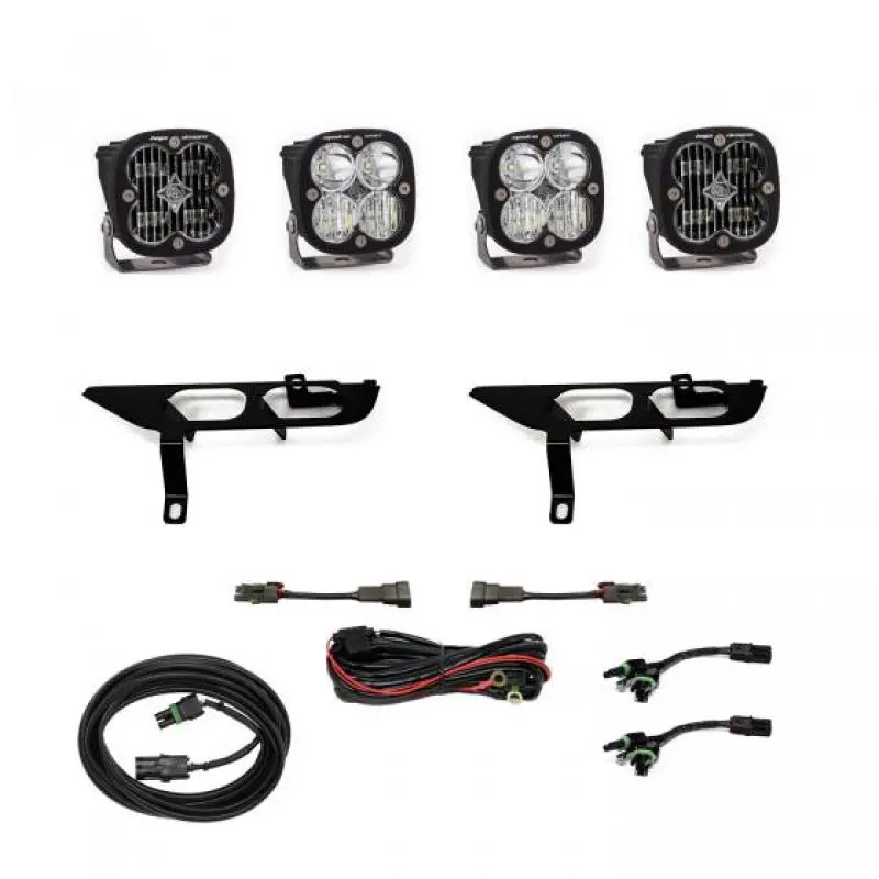 Baja Designs Fog Pocket Kit – 2021+ Ford F-150 Squadron Sport (Sae Clear) 1