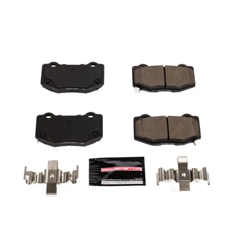 Power Stop Z23 Evolution Sport Brake Pads With Hardware For 2016–2019 Cadillac Ats Rear Axle 1