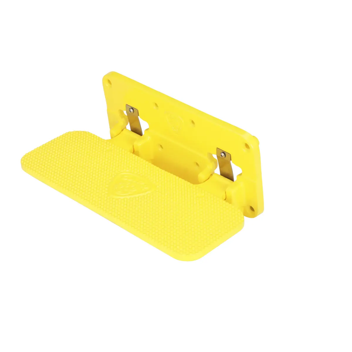 Carr Mega Step Single Flat-Mount Truck Step – Xp7 Series, Safety Yellow Powder-Coated Finish 1