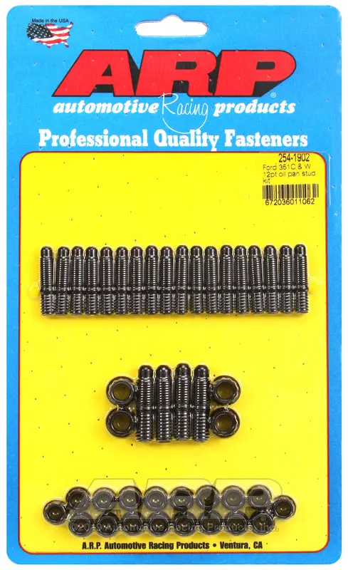 Arp 12-Point Oil Pan Stud Kit – Engineered For Ford 351C And 351W V8 Engines 1