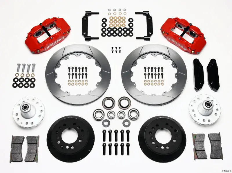 Wilwood Narrow Superlite 6R Front Hub Kit – 1970–1973 Mustang 1