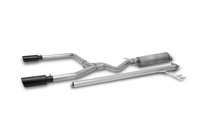 Gibson Elite Dual Split Cat-Back Exhaust – Stainless Steel With Black Finish For 2017–2020 Honda Ridgeline 3.5L 1