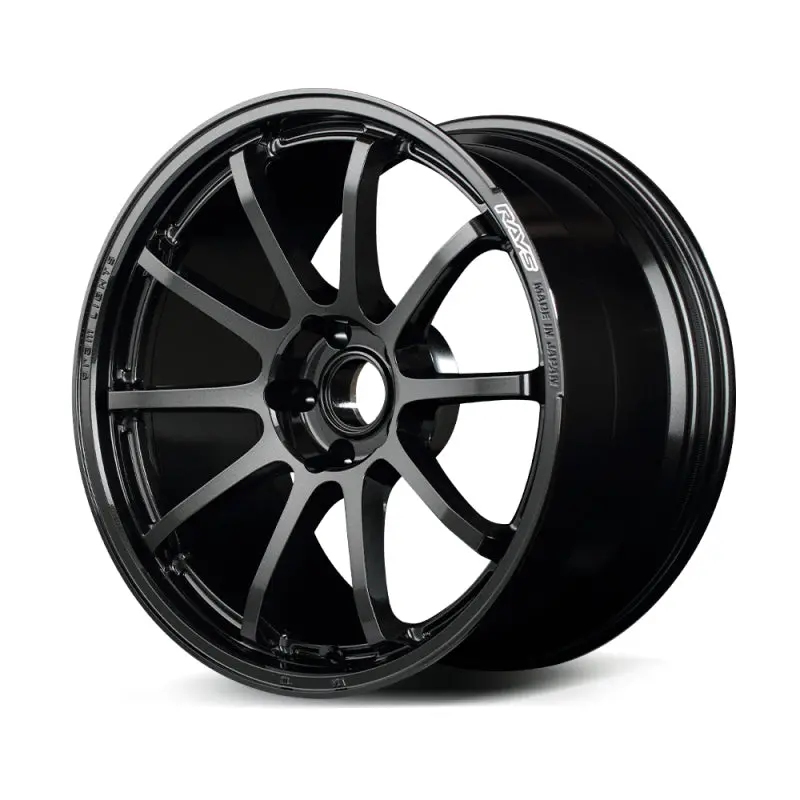 Gram Lights 57Nr Forged Alloy Wheel – 19X10.5", +22 Offset, 5X114.3, Glass Black Finish 1