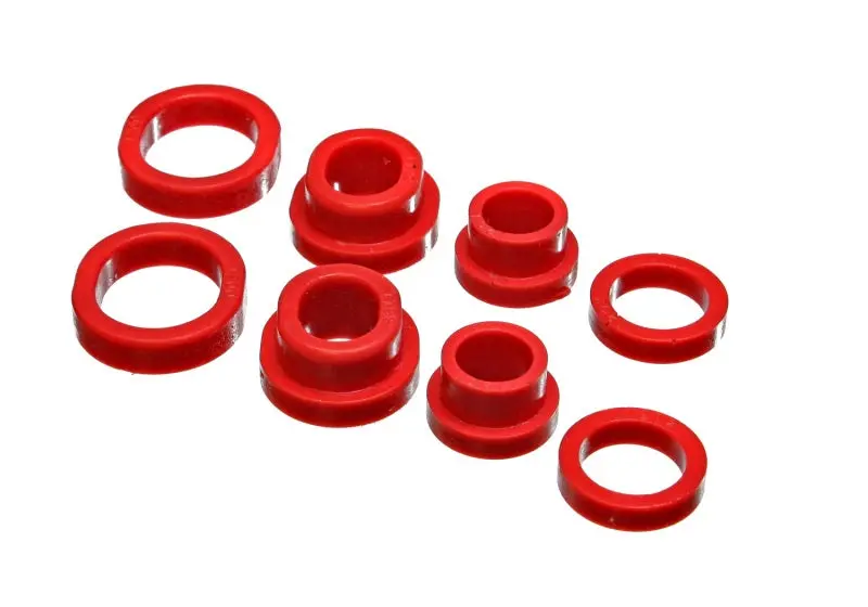 Energy Suspension Motor Mount Bushing Set For 1995–2003 Nissan Maxima – Front Lower Subframe, Red Polyurethane 1