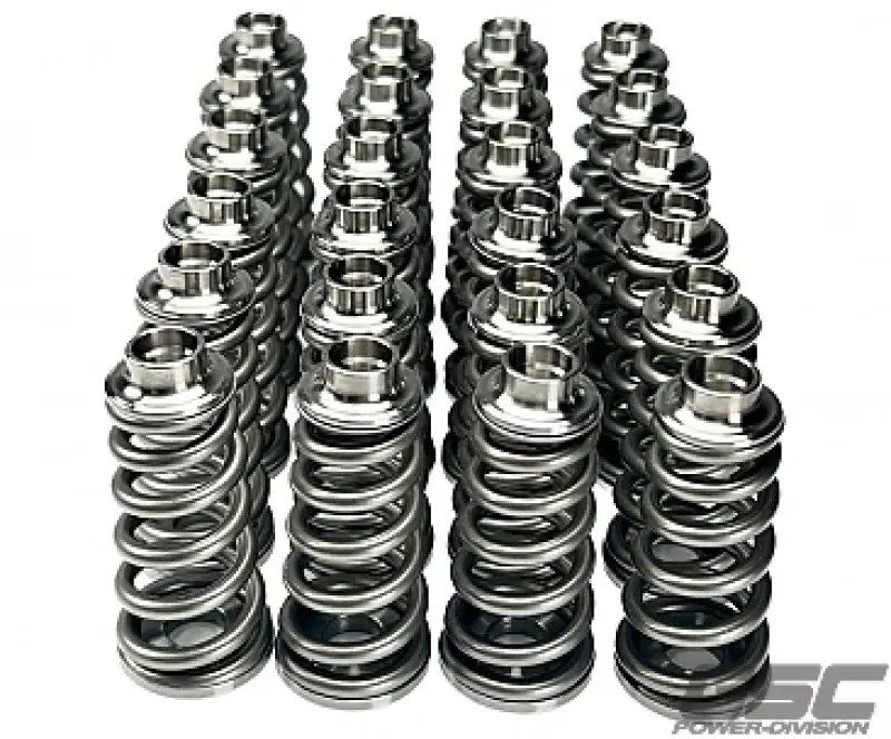 Gsc Power-Division Single Conical Valve Spring Kit For Porsche 991 Gt3 – Titanium Retainers & Steel Seats 1