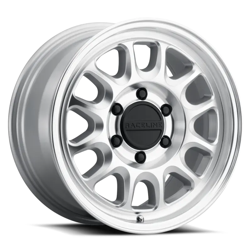 Raceline 958Mc Rogue 16X8In / 6X139.7 Bp 0Mm Offset 106.1Mm Bore - Machined Finish Wheel 1