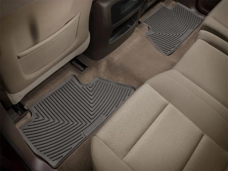 Weathertech Rear Floor Liners – Cocoa Rubber Mats For 2015–2021 Lexus Nx (Including Hybrid Models) 1
