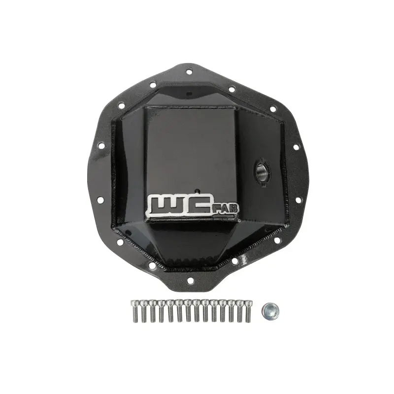 Wehrli Heavy-Duty Rear Differential Cover – Fits Chevrolet Duramax (2001–2019) & Dodge Cummins (2003–2019), 11.5" Aam, Gloss Black Finish 1