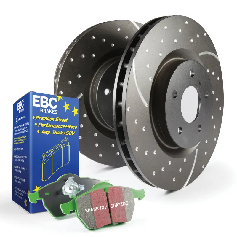 Ebc S10 Brake Kit – Greenstuff Pads With Gd Series Rotors 1