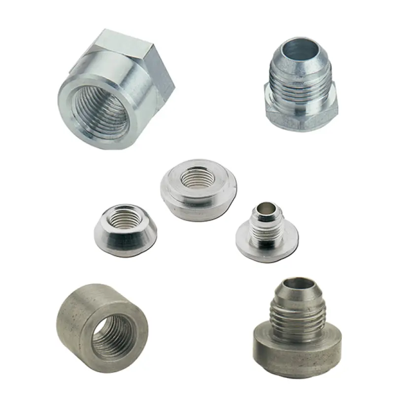 Fragola -10An Male Weld Bung — Precision-Machined Steel Fitting For Fuel Or Brake Line Installations 1