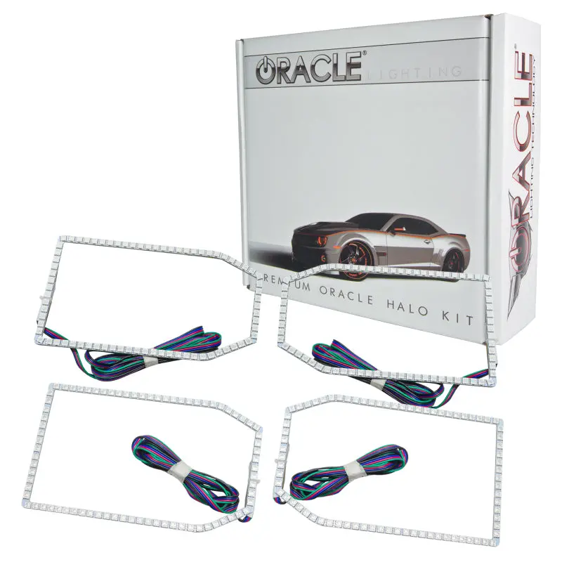 Oracle Chevy Silverado 14-15 Halo Kit Non-Projector Style - Colorshift W/O Controller 1
