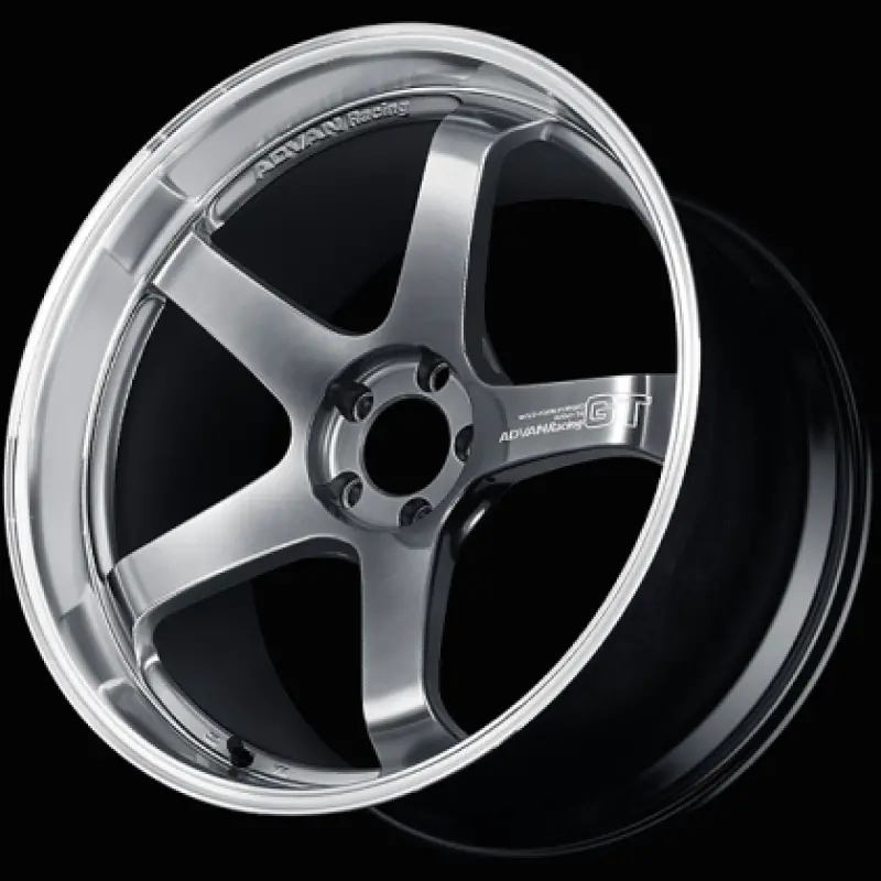 Advan Gt Beyond 17X10 +50 5-114.3 Machining & Hyper Platinum Black 1