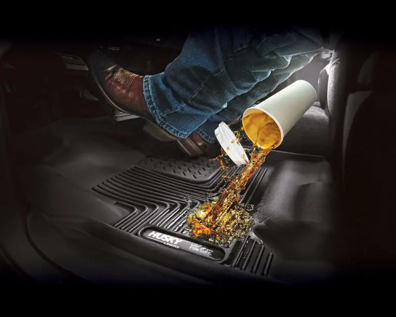 Husky Liners X-Act Contour Floor Liners — Black, Custom Fit For 2023 Honda Pilot 2