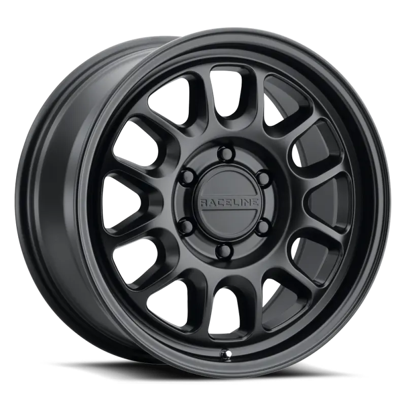 Raceline 958B Rogue Forged Aluminum Wheel – 17X9", 8X170 Bolt Pattern, -12Mm Offset, 130.81Mm Center Bore, Satin Black Finish 1
