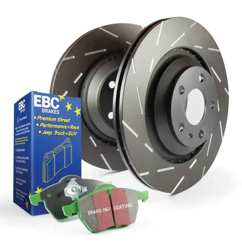 Ebc Greenstuff Brake Kit S2 – Performance Pads With Ultra-Silent Rotors (Usr) 1