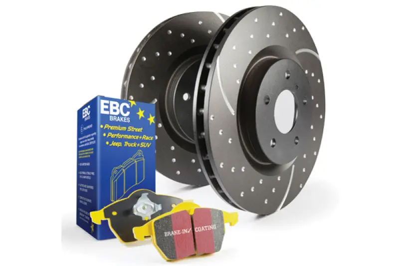 Ebc S5 High-Performance Brake Pad And Rotor Combo Kit 1