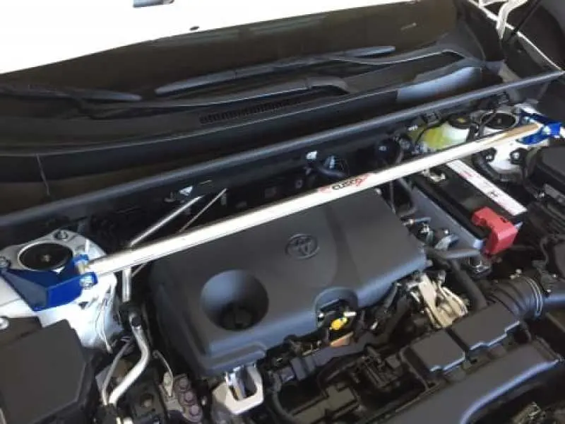 Cusco Type-Os Front Strut Tower Brace For 2019+ Toyota Rav4 1