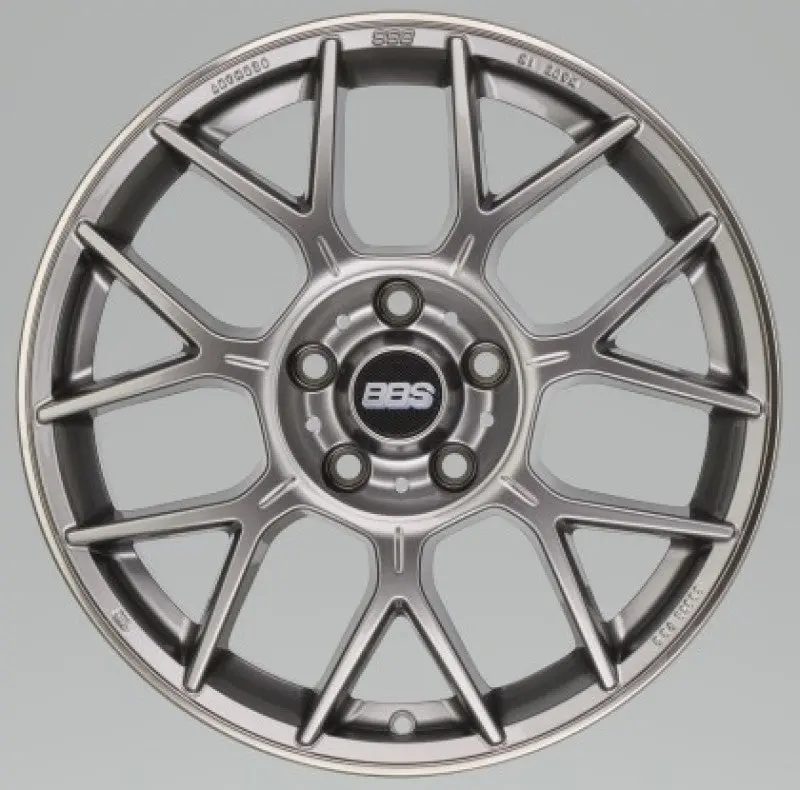 Bbs Xr Forged Alloy Wheel – 17X7.5", 5X114.3, +45Mm Offset, Platinum Gloss, Requires 82Mm Hub Centric Ring 1