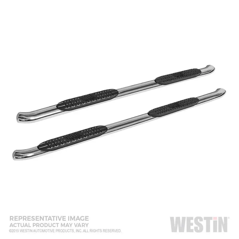 Westin Pro Traxx Oval Step Bars For 2005–2021 Toyota Tacoma Access Cab – Stainless Steel Construction 1