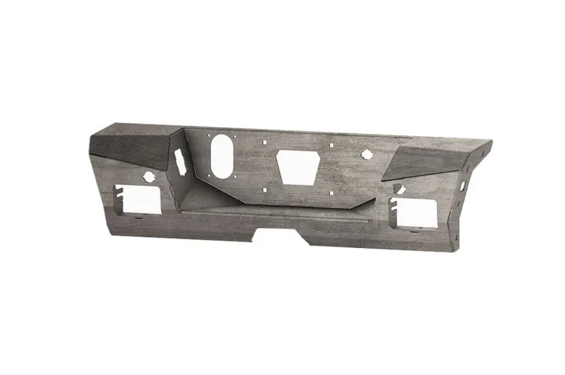 Road Armor Identity Rear Bumper Center Section – Raw Finish, For 2015–2019 Chevy Silverado 2500Hd 1