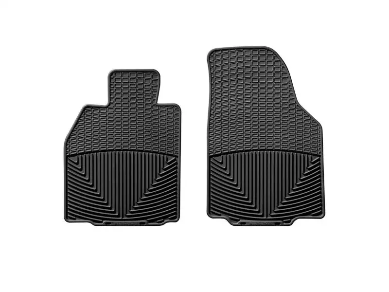 Weathertech Front Floor Liners For 2005–2011 Porsche 911 (997) – Black Rubber 1