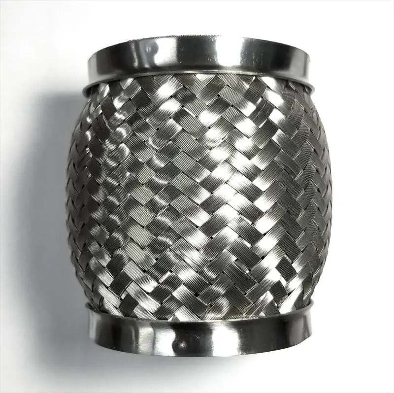 Stainless Bros 304 Stainless Steel Flex Joint — 4.0" X 8.0" Overall Length, Interlocked Liner Construction 1